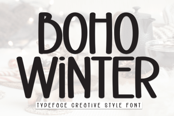 Boho Winter Font for Creative Brands