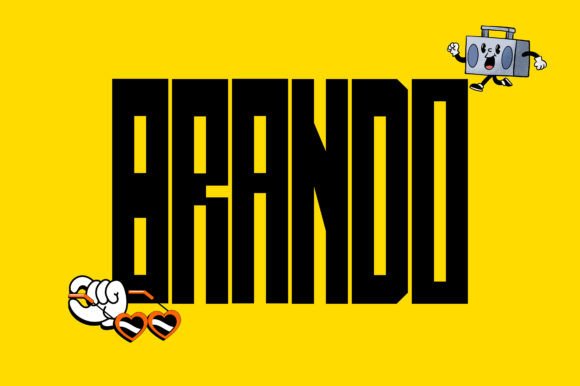Brando: A Bold Display Font