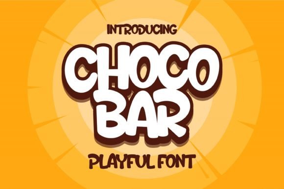 Choco Bar Font Review