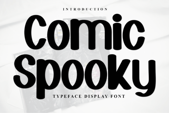 Comic Spooky: A Bold Display Font for Creative Publishing