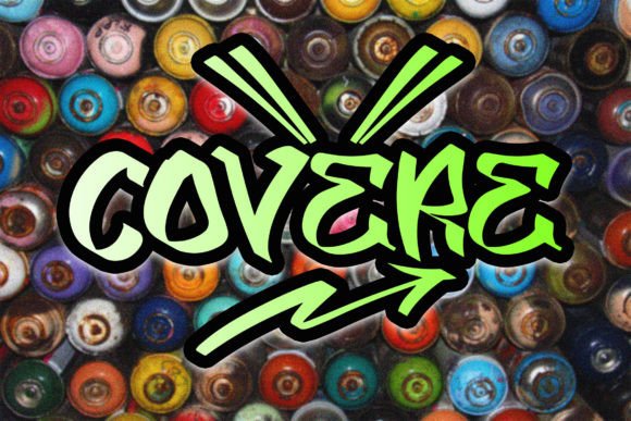 Covere: A Bold Handbrush Font