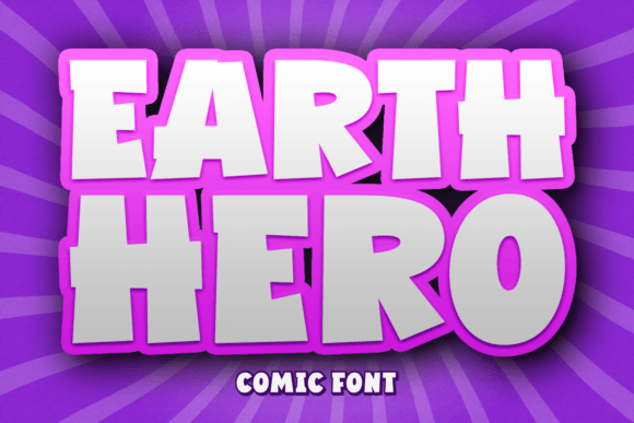 Earth Hero Font for Bold Campaigns