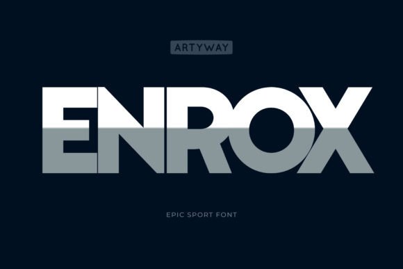 Enrox Font: Bold & Impactful