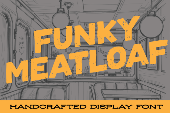 Funky Meatloaf Font Review
