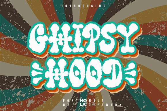 Ghipsy Hood: A Web Designer’s Review of This Retro Display Font