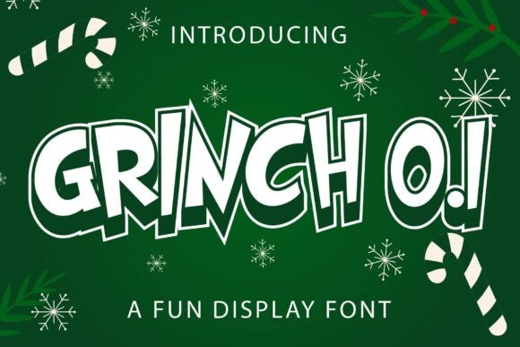 Grinch 0.1 Display Font for Blog Headers and Editorial Titles