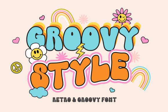 Groovy Style: A Retro Display Font for Modern Campaigns