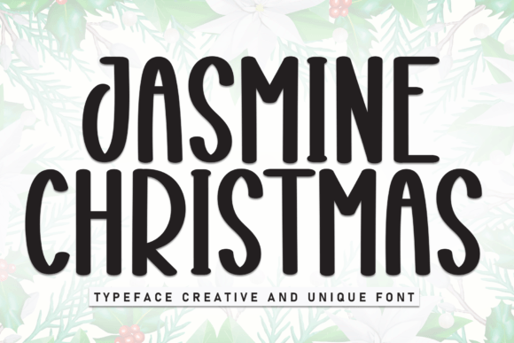 Jasmine Christmas Font