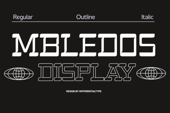 Mbledos Display Font: A Distinctive Choice for Editorial Design