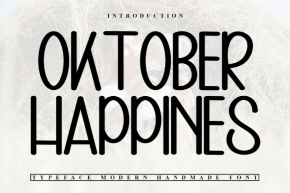 Oktober Happines: A Handwritten Display Font for Engaging Web Design