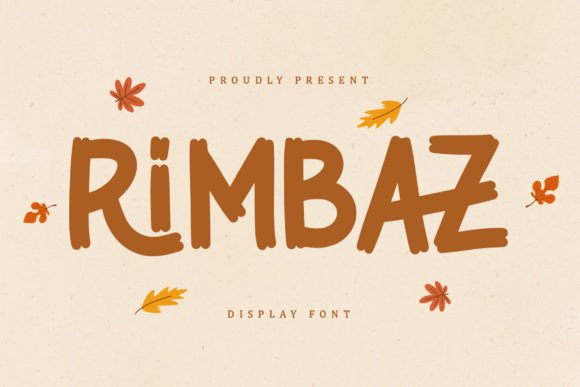 Rimbaz: A Bold Typeface for Creative Design