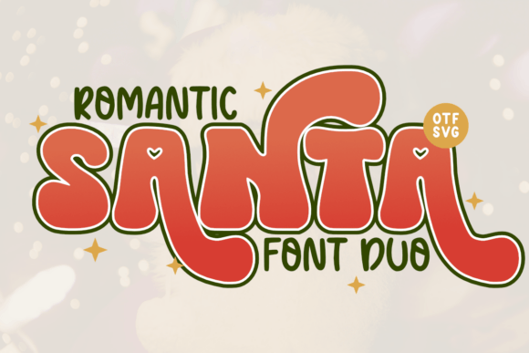 Romantic Santa Duo Review: A Playful Display Font for Vintage Brands