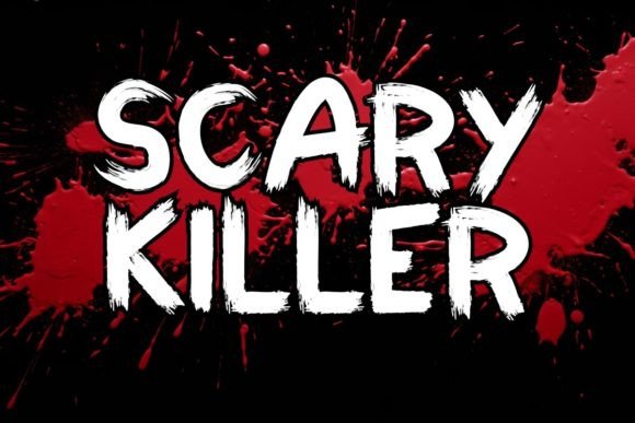 Scary Killer Font for Bold Branding