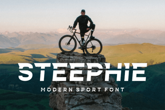 Steephie: A Bold Brush Font with Dripping Paint