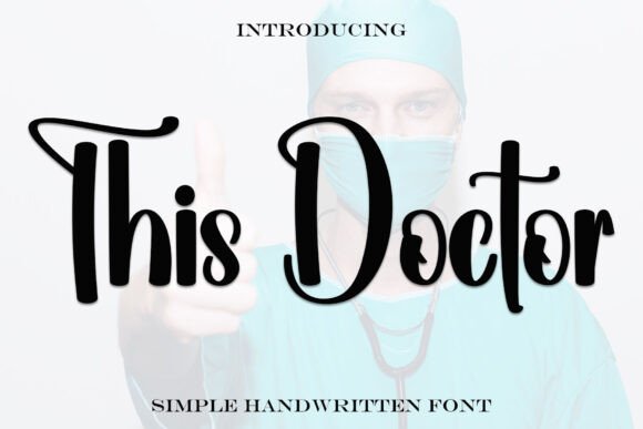 This Doctor: A Festive Display Font for Holiday Brand Design